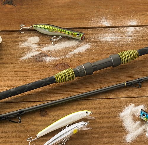 Cashion Surf Fishing Rods Made from Carbon Fiber