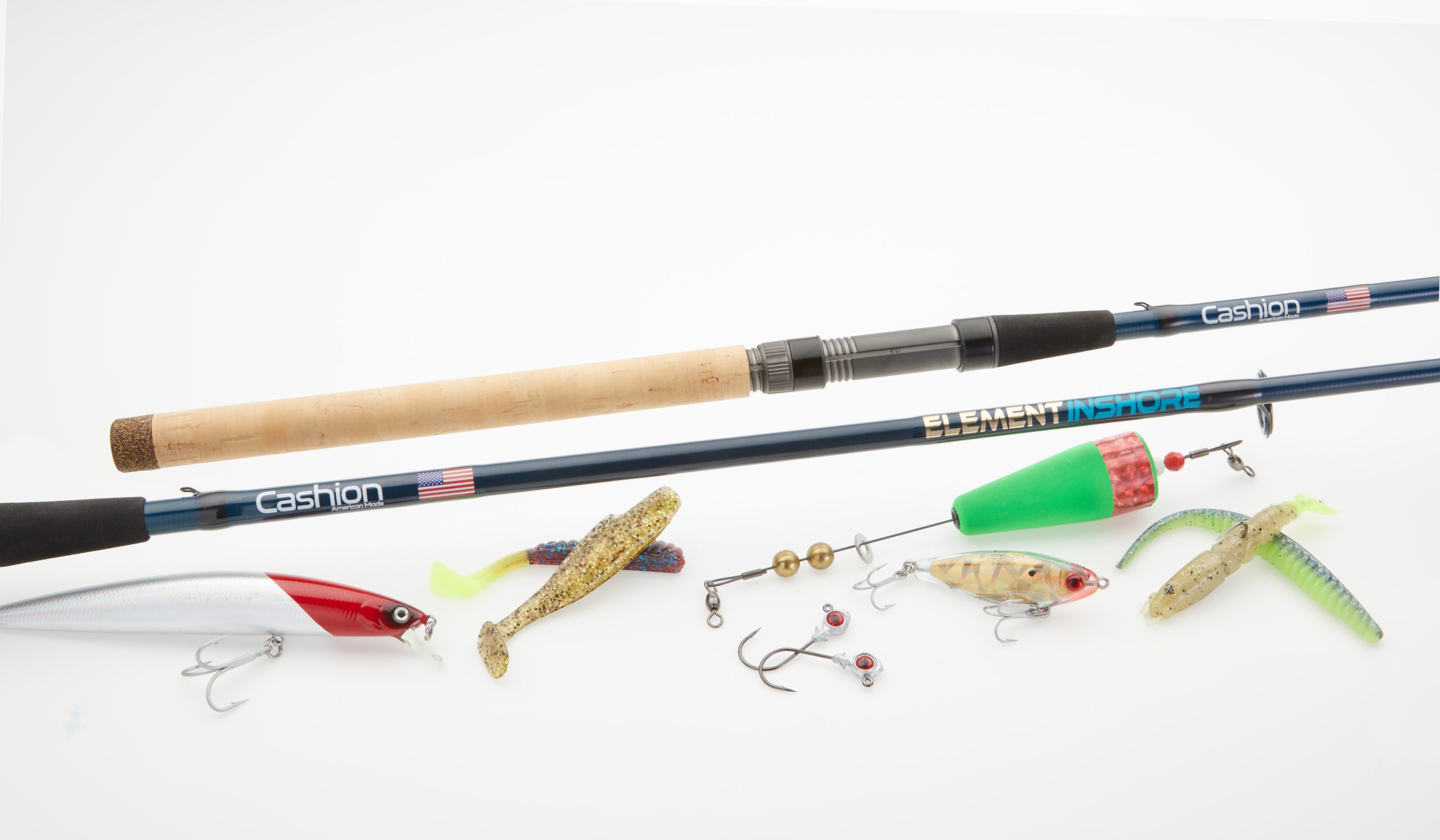 Cashion Fishing Rods ICON Ned Rig Spinning Rod - 7ft, Medium Power, Fast  Action, 1pc