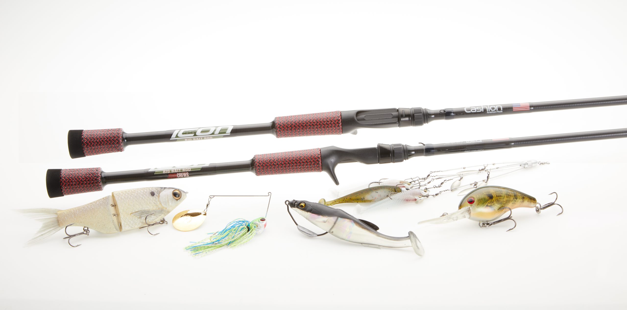 Big Mouth Lures: Cashion Rods